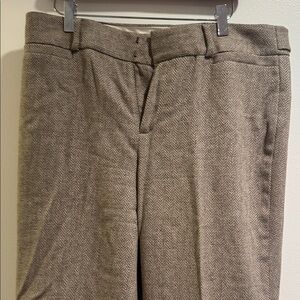 Gently worn women’s banana republic stretch wool lined pants